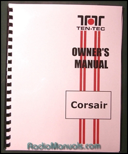 TenTec Corsair Instruction Manual - Click Image to Close